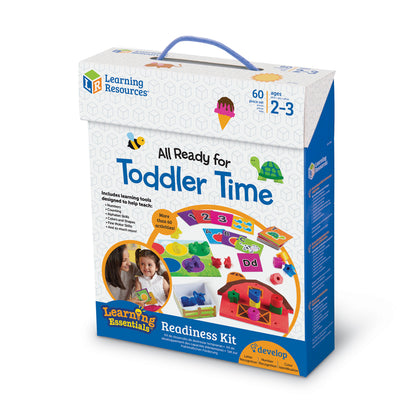 Learning Essentials Toddler Time Readiness Kit - Alphabet, Numbers & Colors