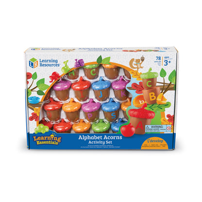 Learning Resources Alphabet Acorns Activity Set - Educational Toy