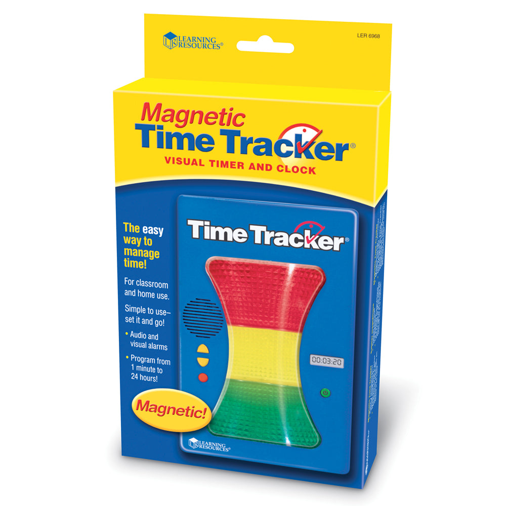 Learning Resources Magnetic Time Tracker - Educational Countdown Clock