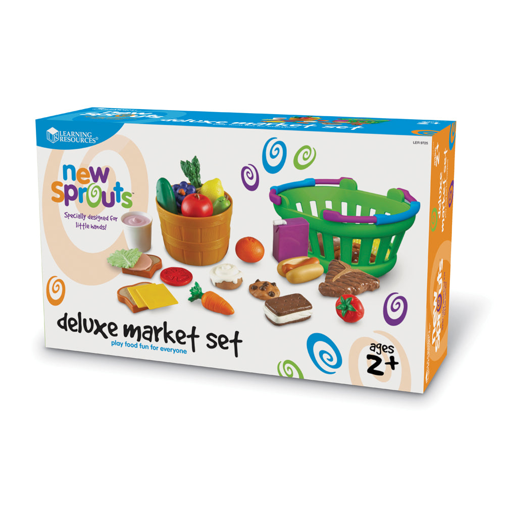 Learning Resources New Sprouts Deluxe Market Playset