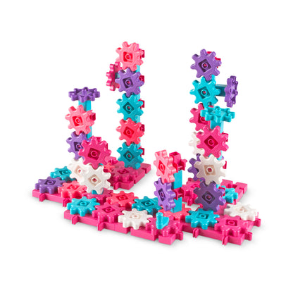 Learning Resources Gears! Gears! Gears! Deluxe Pink Building Set - 100 Pieces