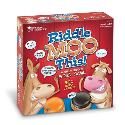 Riddle Moo This Educational Riddle Word Game by Learning Resources