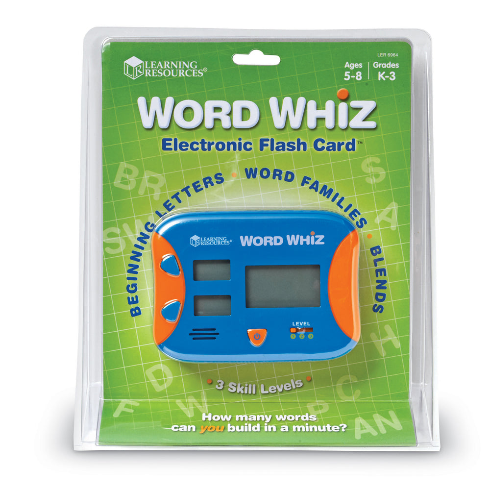 Learning Resources Word Whiz Electronic Flash Card - Educational Toy