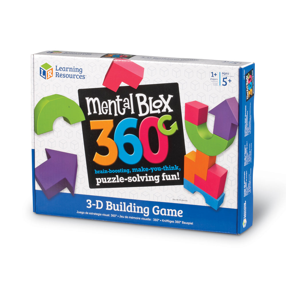 Learning Resources Mental Blox 360 - 3-D Puzzle Game - Educational Building Set