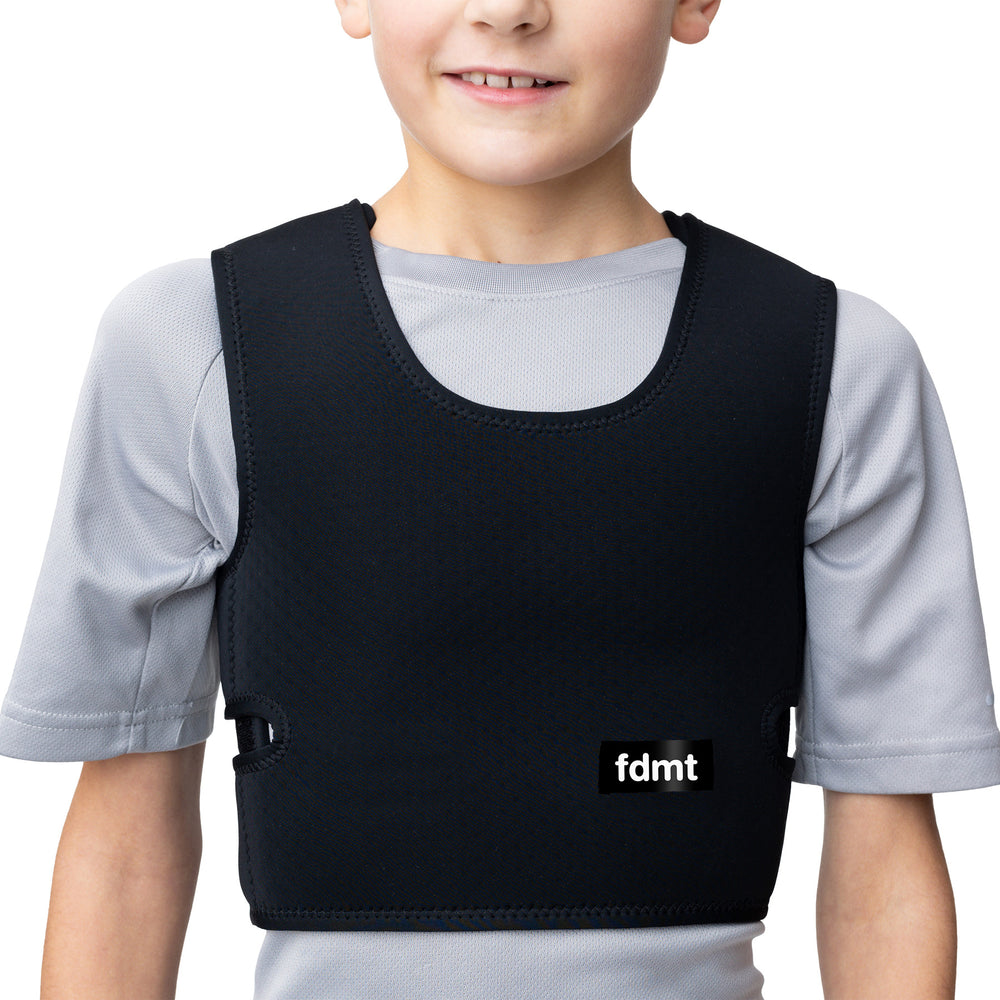 fdmt Soothing Embrace Deep Pressure Vest - Small - Black