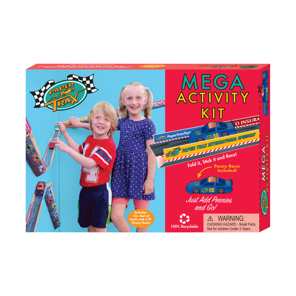 Be Good Company Paper Trax Mega Activity Kit - Creative Wall Track Set