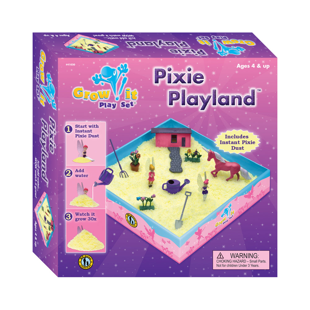 Be Good Company Pixie Playland Grow it Play Set - Magical Garden Creation Kit