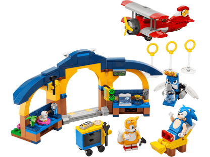 LEGO Sonic the Hedgehog Tails' Workshop and Tornado Plane Building Set - 376 Pieces