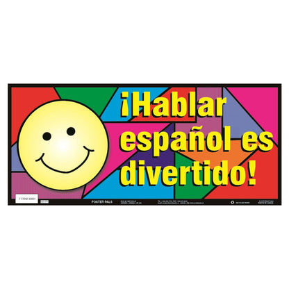 Poster Pals Spanish Language Educational Teaching Posters - Set of 6