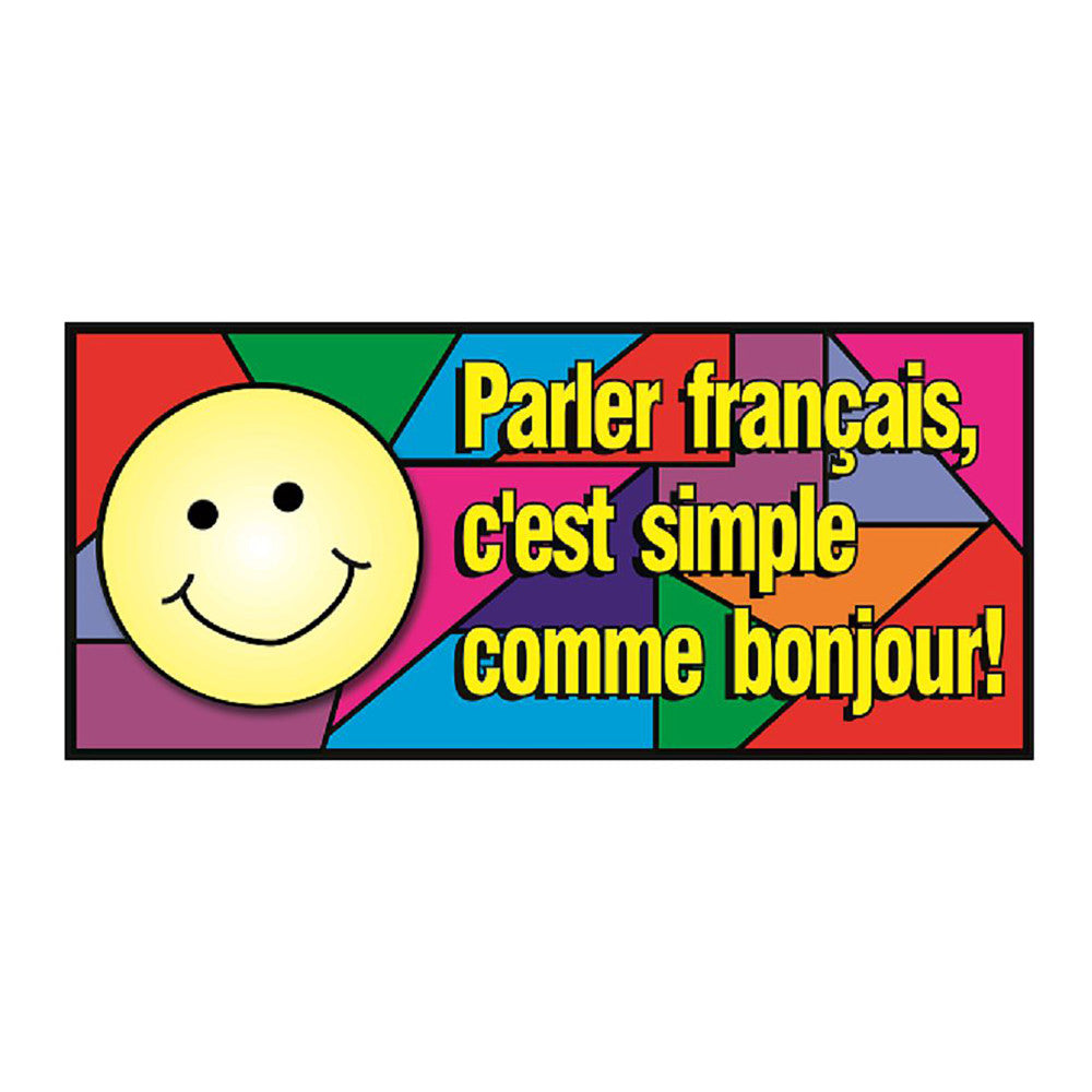 Poster Pals French Language Educational Set - 6 Teaching Posters