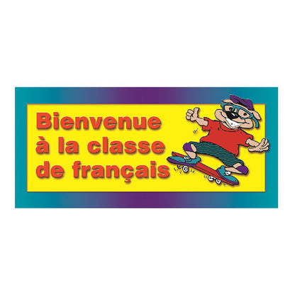 Poster Pals French Language Educational Set - 6 Teaching Posters