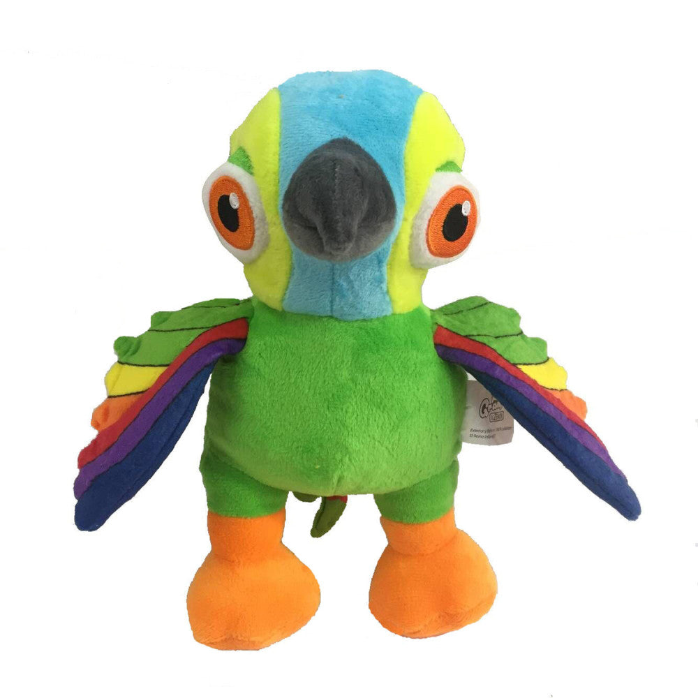 La Granja De Zenon 8 inch Interactive Lorito Pepe Plush