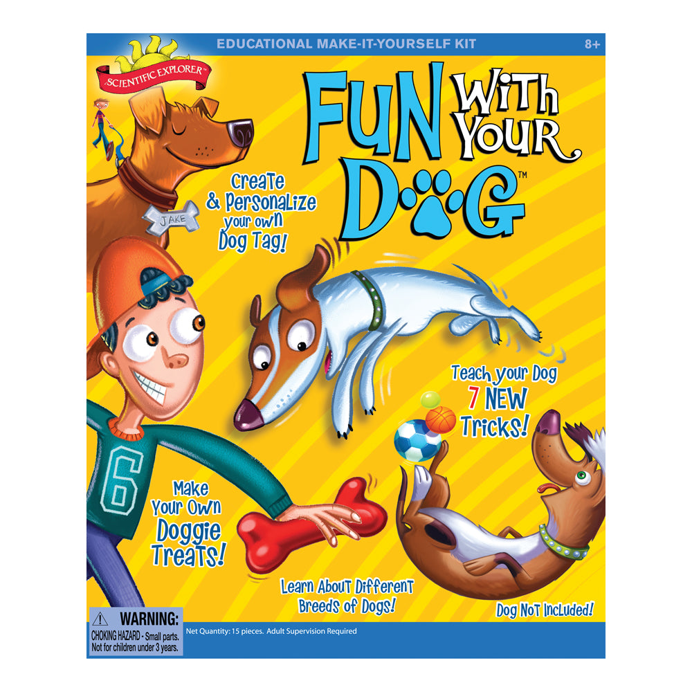 Scientific Explorer Fun With Your Dog - Ultimate Pet Bonding Activity Kit