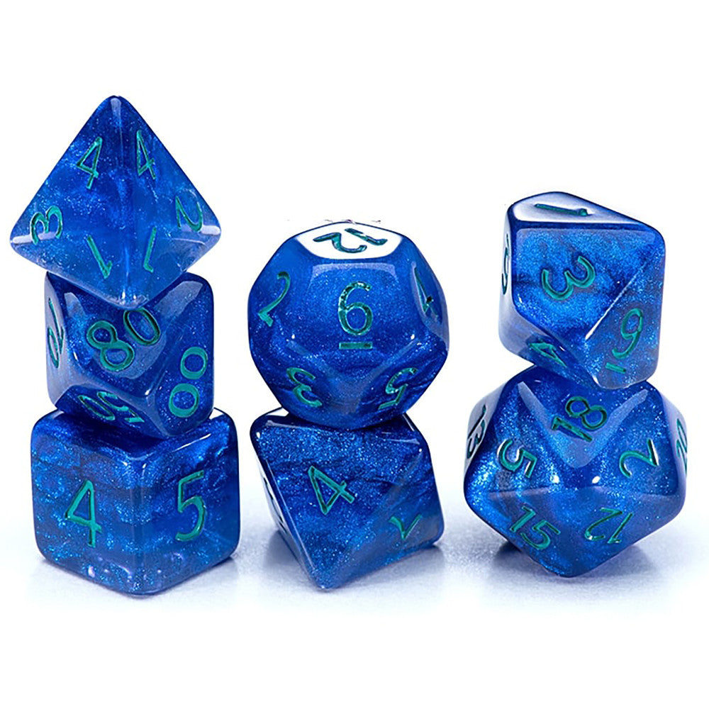 Gate Keeper Games Sui Generis Astral Dragon 7-Piece Resin Dice Set