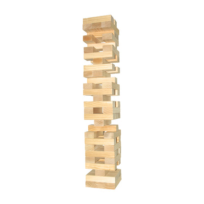 Toppling Timbers Giant Block Tower Game by Front Porch Classics