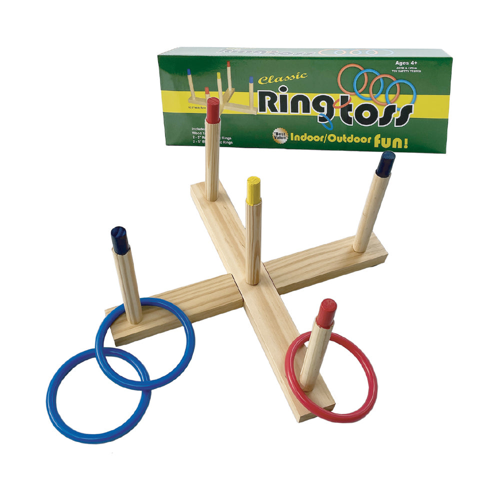 Front Porch Classics Classic Ring Toss Game for Backyard Fun