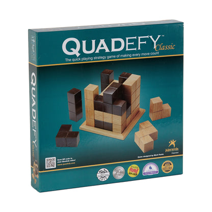 QUADEFY Strategy Board Game by Front Porch Classics