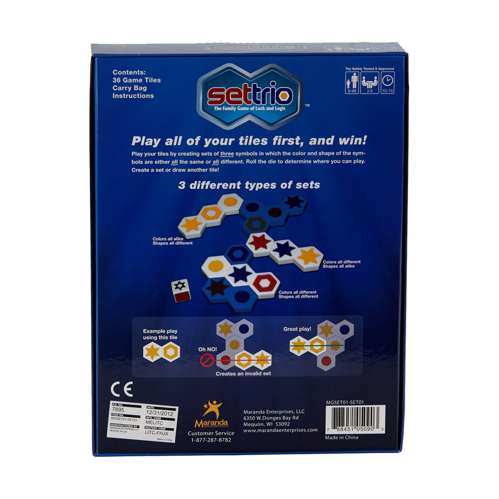 Settrio Tile Matching Strategy Game by University Games