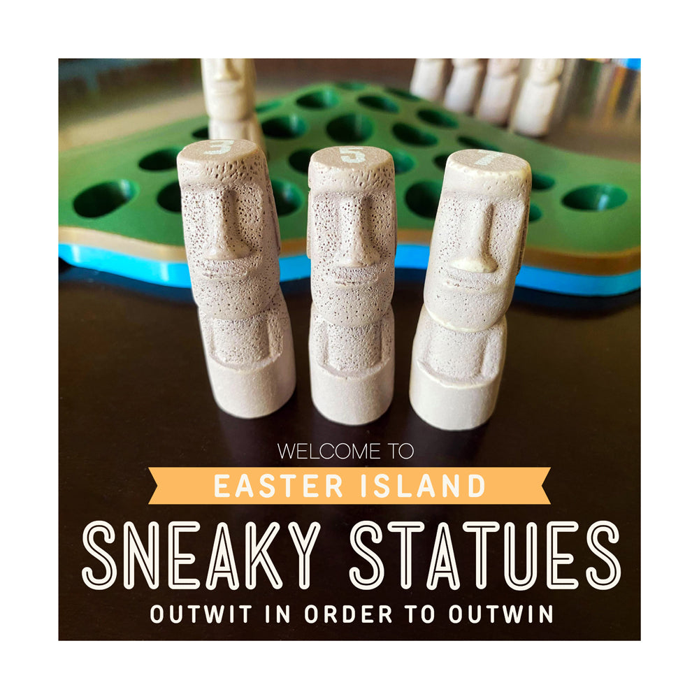 Sneaky Statues of Easter Island Strategy Board Game