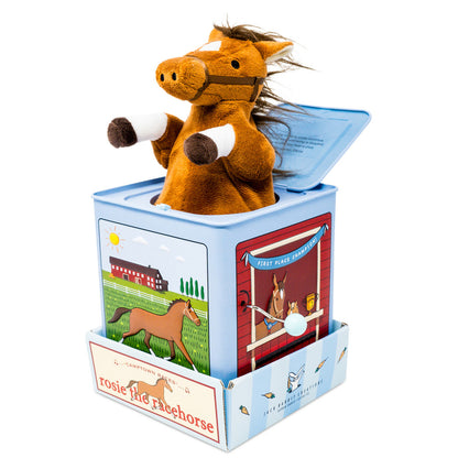 Jack Rabbit Creations: Rosie The Racehorse - Classic Music Jack In The Box Toy