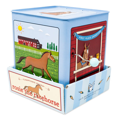 Jack Rabbit Creations: Rosie The Racehorse - Classic Music Jack In The Box Toy