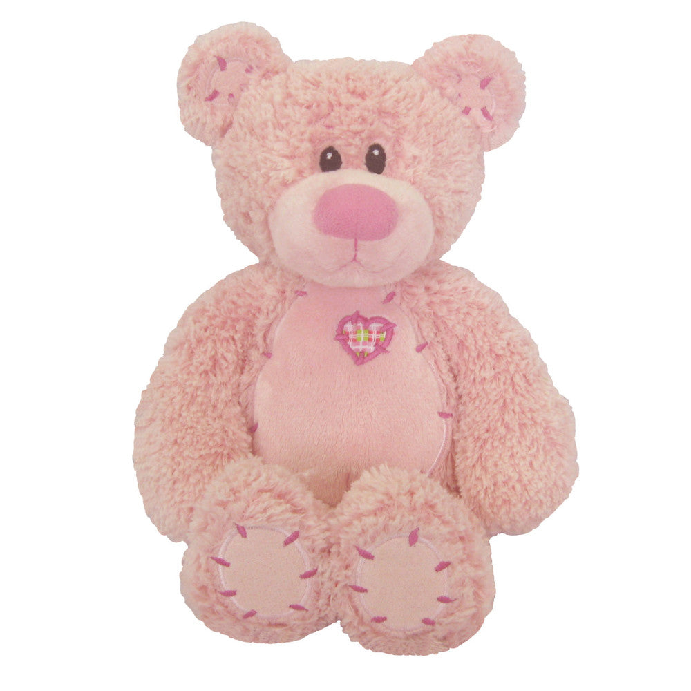 First and Main Tender Teddy 8 inch Plush - Pink
