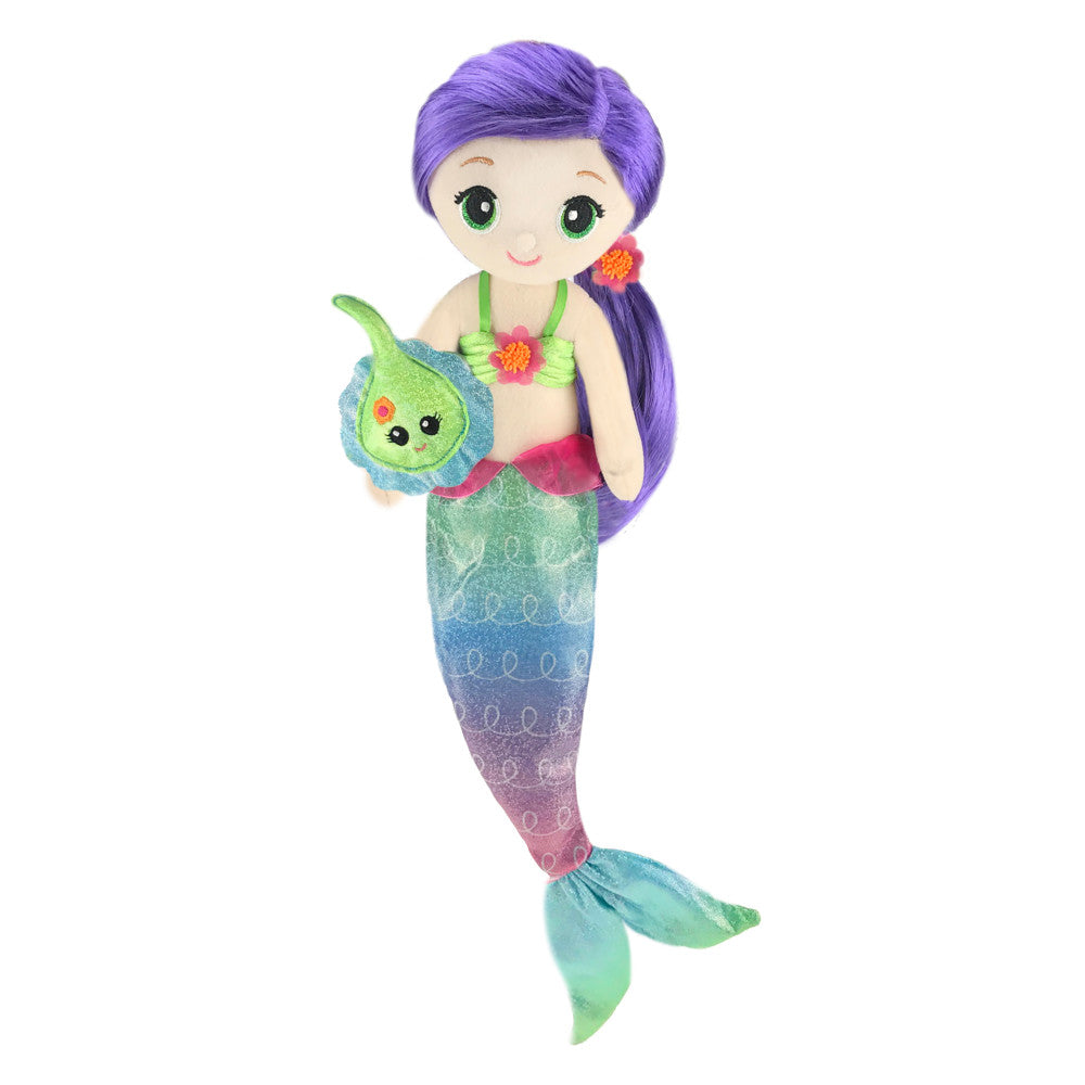 First and Main 18-inch Mermaid Doll - Coraline with Purple Hair