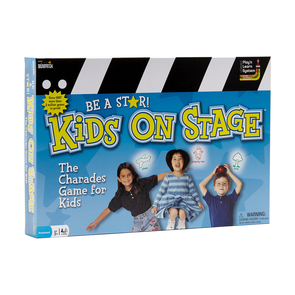 Kids on Stage Charades Board Game for Early Learners