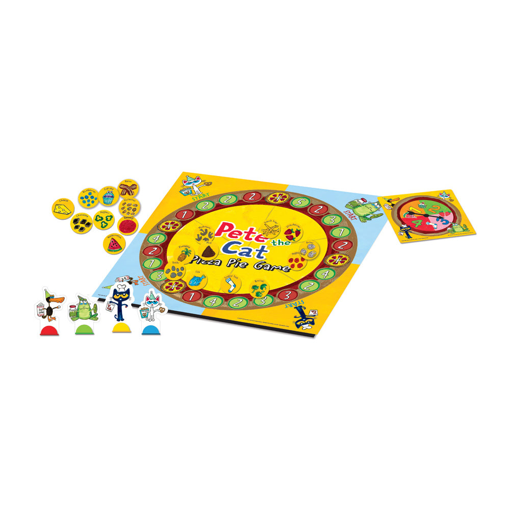 Pete the Cat Pizza Pie Game - Fun Counting Board Game