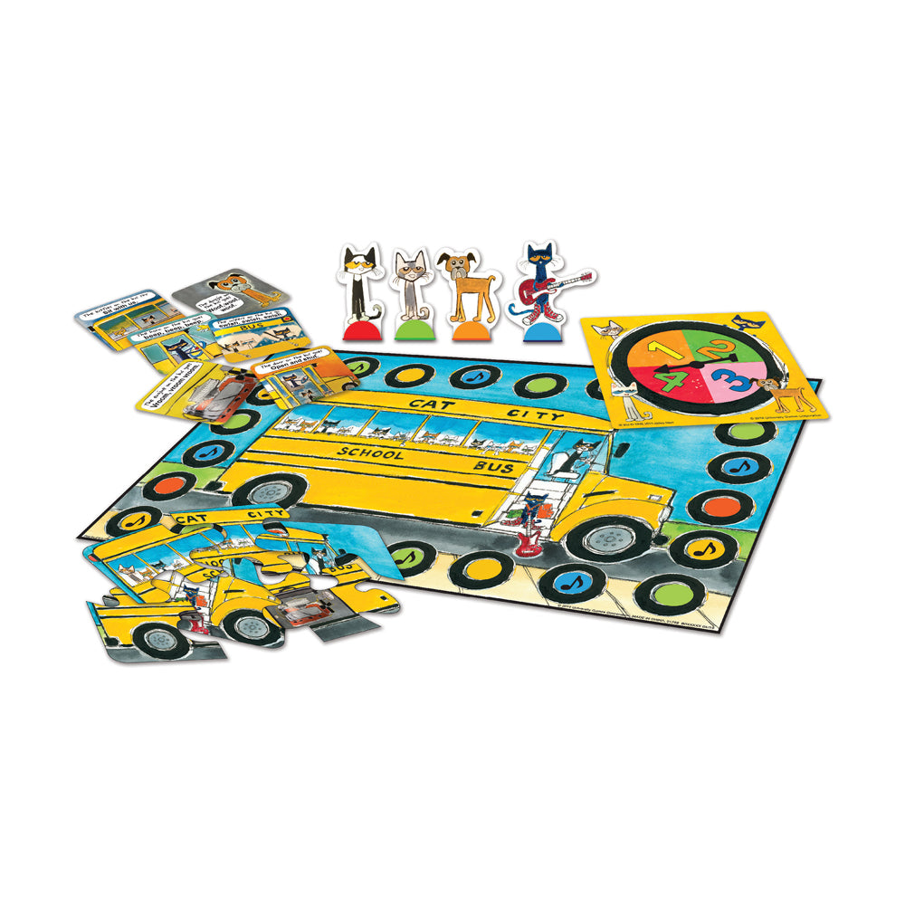Pete the Cat Wheels on the Bus Board Game