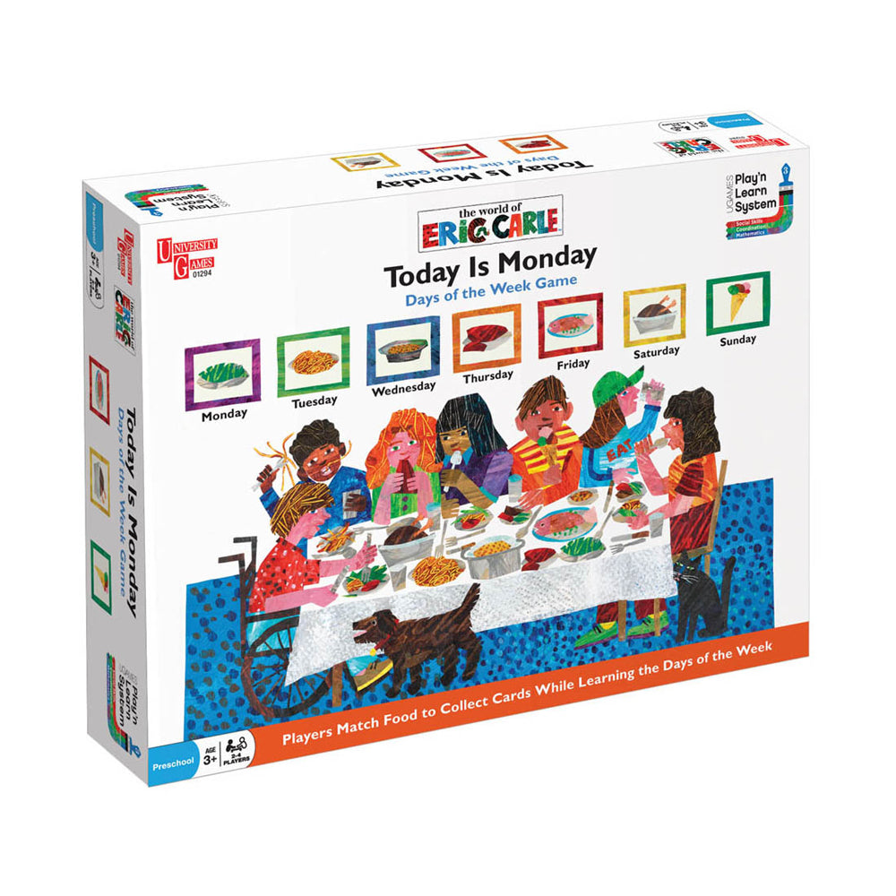 Today is Monday Educational Board Game by University Games
