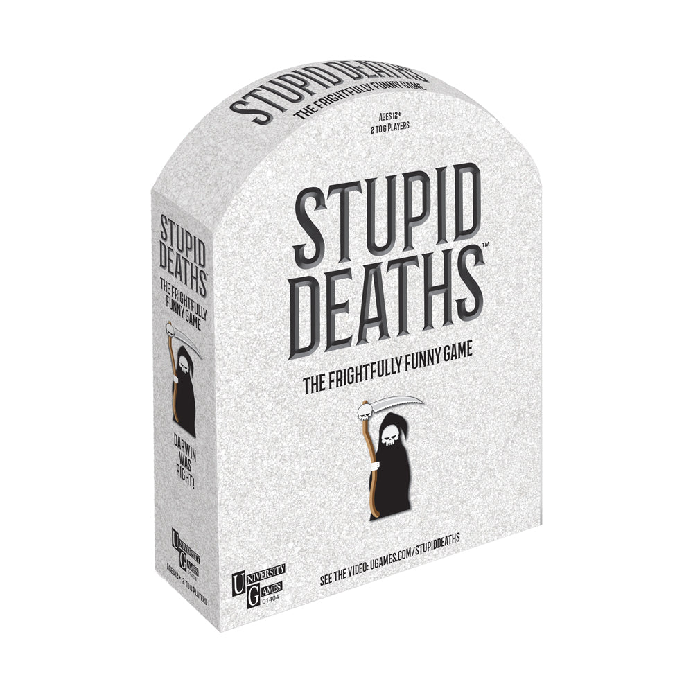 Stupid Deaths Party Board Game by University Games