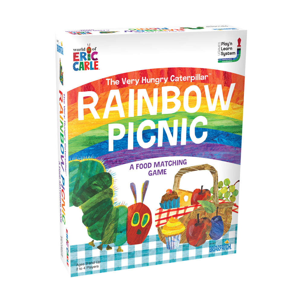 Eric Carle The Very Hungry Caterpillar Rainbow Picnic Matching Game