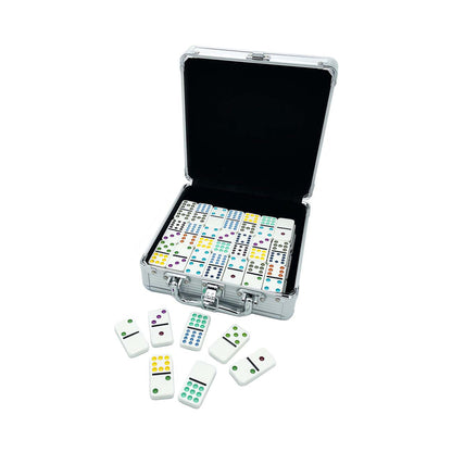 Mexican Train Deluxe Dominoes Set by University Games