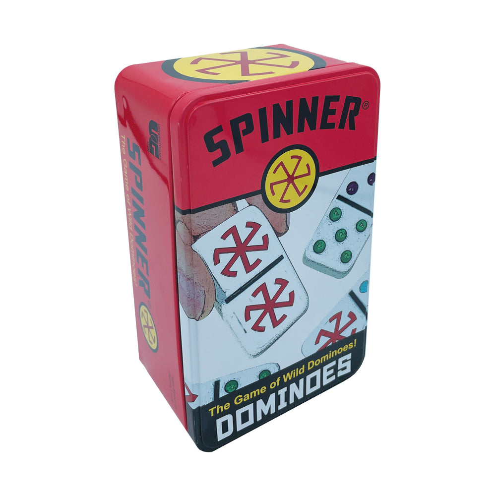 Spinner Wild Dominoes Game by University Games