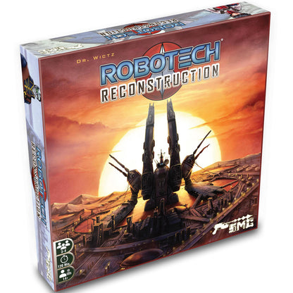 Strange Machine Games: Robotech: Reconstruction - Strategy Board Game, Ages 14+, 3-4 Players