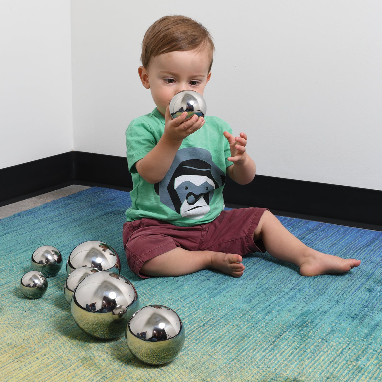 TickiT Sensory Reflective Sound Balls - Set of 7