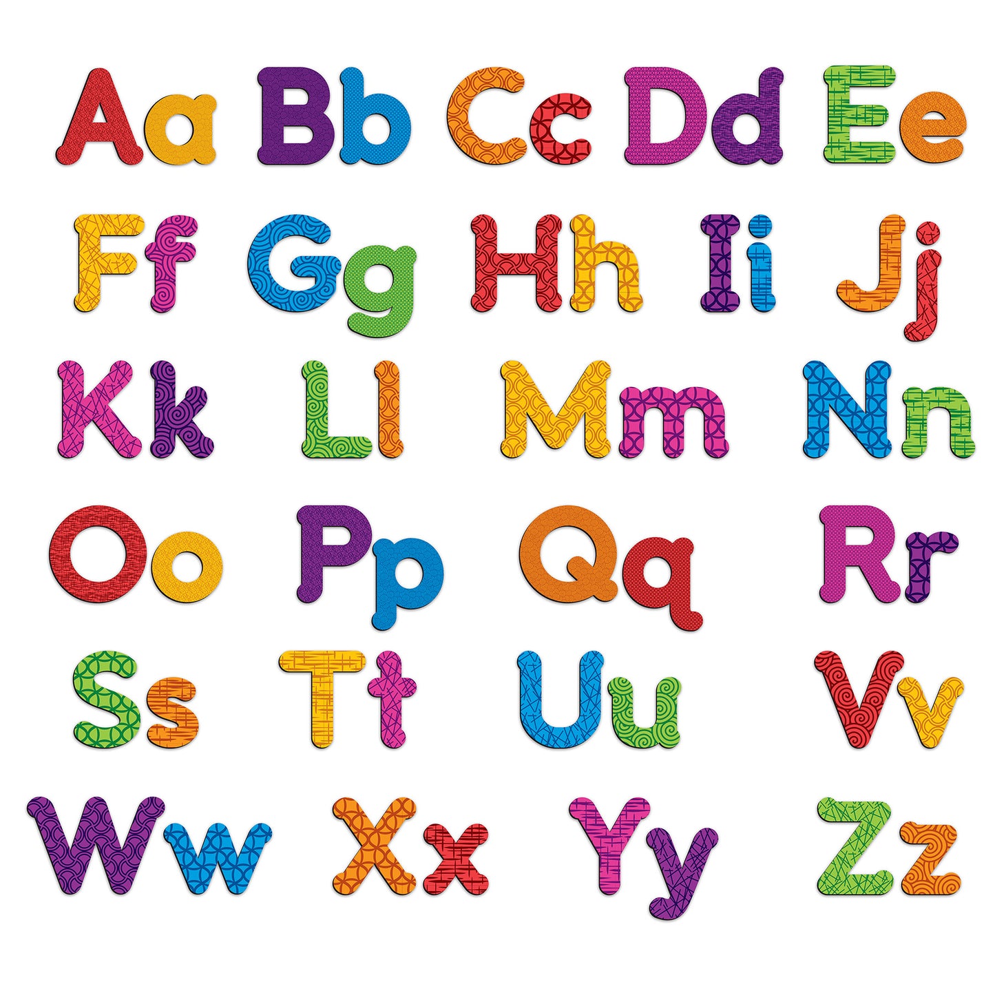 Learning Resources Magnetic Alphabet Set - Uppercase & Lowercase Letters - 82 Pieces