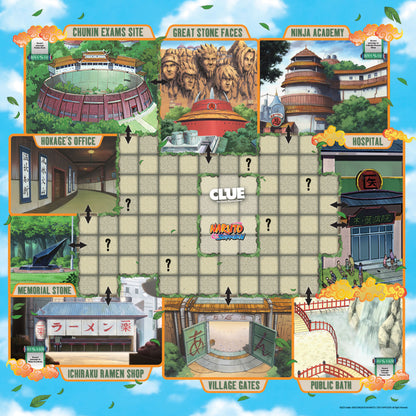 Naruto Shippuden CLUE Board Game