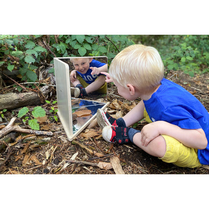 TickiT Wooden 4-Way Mirror - Sensory Reflection Play