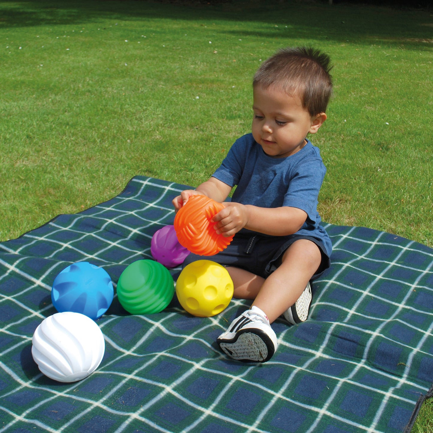 TickiT Tactile Sensory Balls - Set of 6 for Toddlers