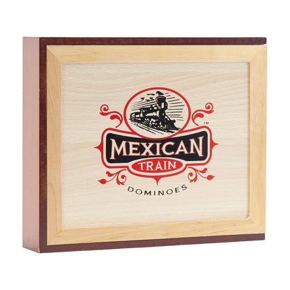 Mexican Train Dominoes Classic Family Game Set