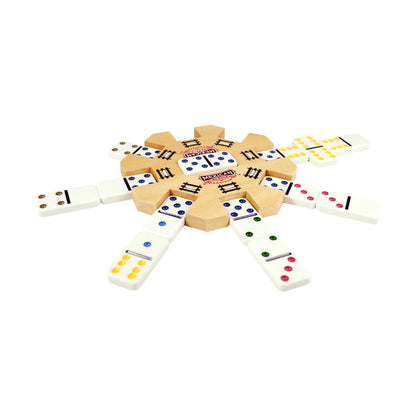 Mexican Train Dominoes Classic Family Game Set