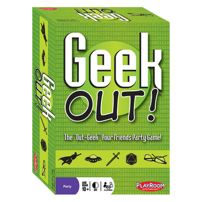 Geek Out! Pop Culture Party Trivia Board Game