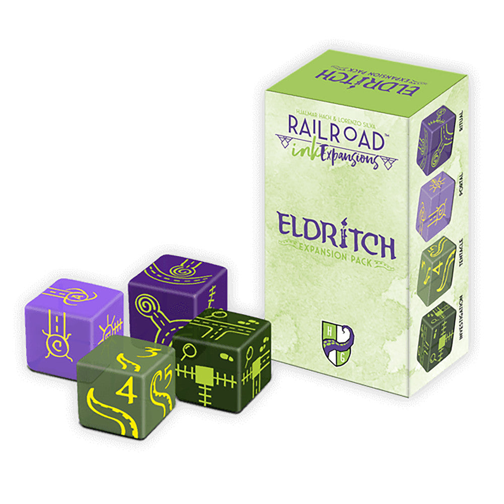 Railroad Ink: Eldritch Expansion Strategy Game Pack