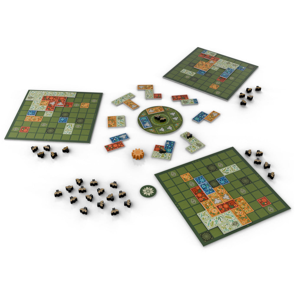 Horrible Guild: Flower Fields - Tile Placement Board Game, Ages 8+, 1-4 Players