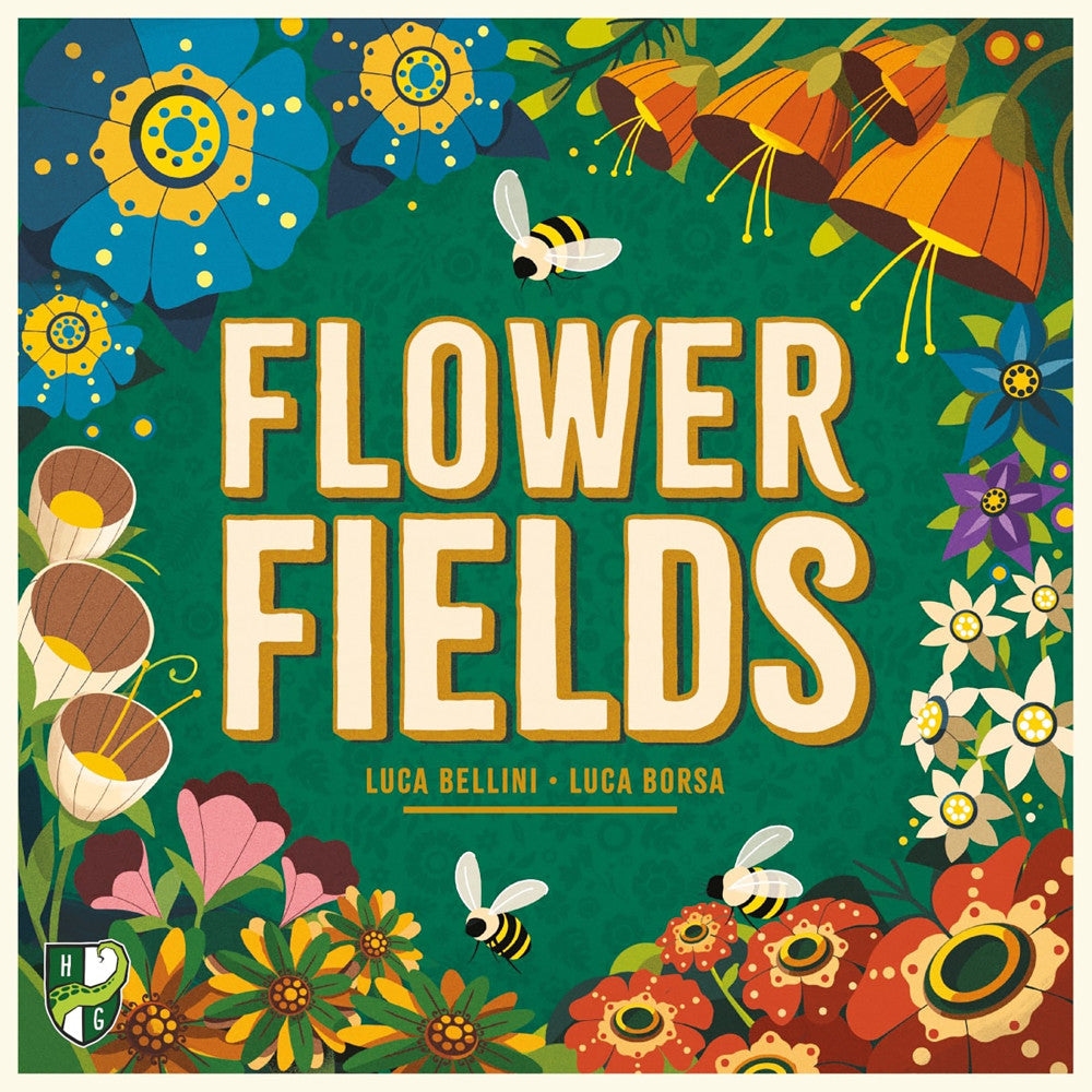 Horrible Guild: Flower Fields - Tile Placement Board Game, Ages 8+, 1-4 Players