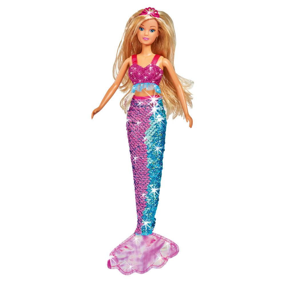 Steffi Love Swap Mermaid with Color-Changing Sequin Tail