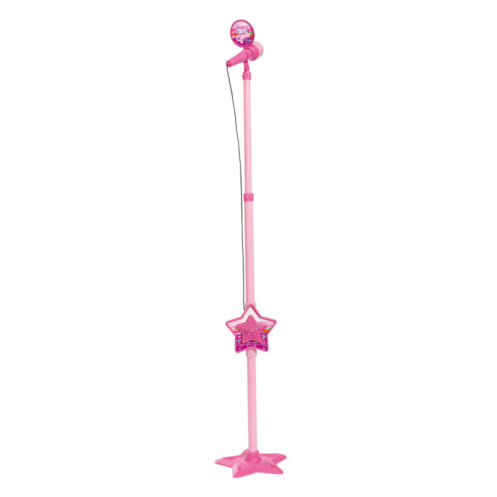 Simba My Music World Pink Girls Microphone Stand