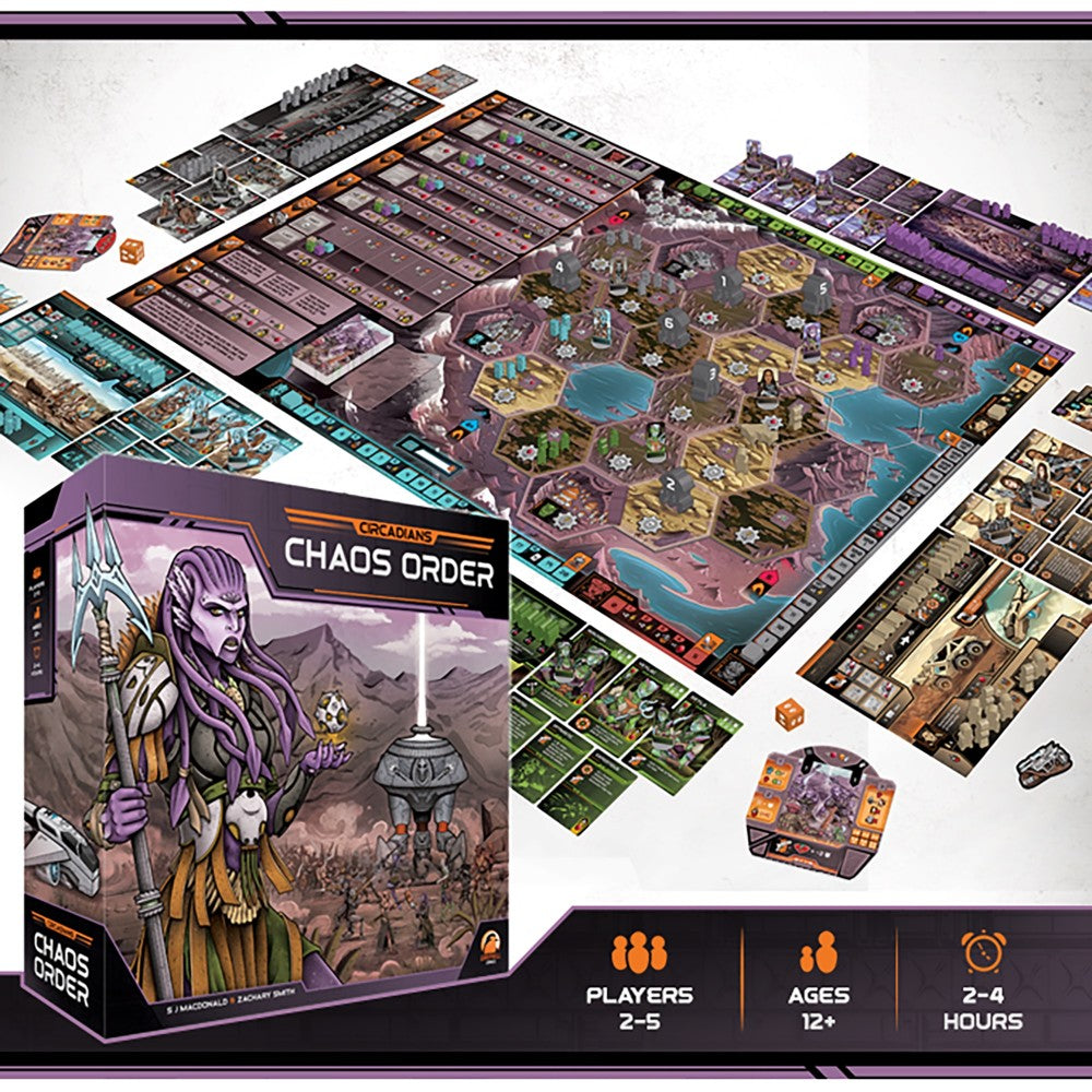 Circadians: Chaos Order Advanced Strategy Board Game